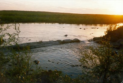 Hieno joki(Kaartilompolon alapuoli)